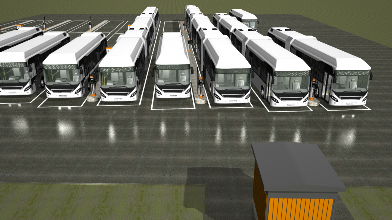 Kempower in Norway charging partner for the largest electric bus depot