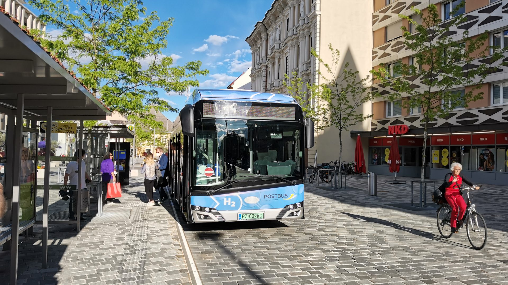 solaris hydrogen bus villach