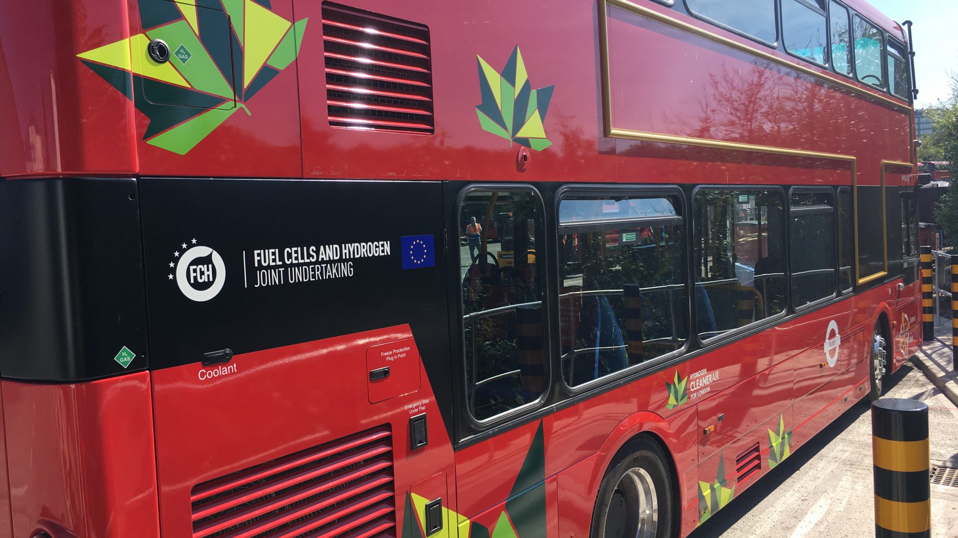 london fuel cell buses double decker