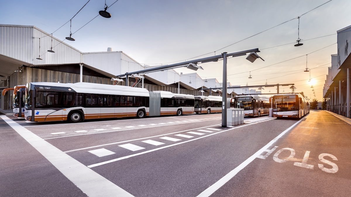 solaris electric buses