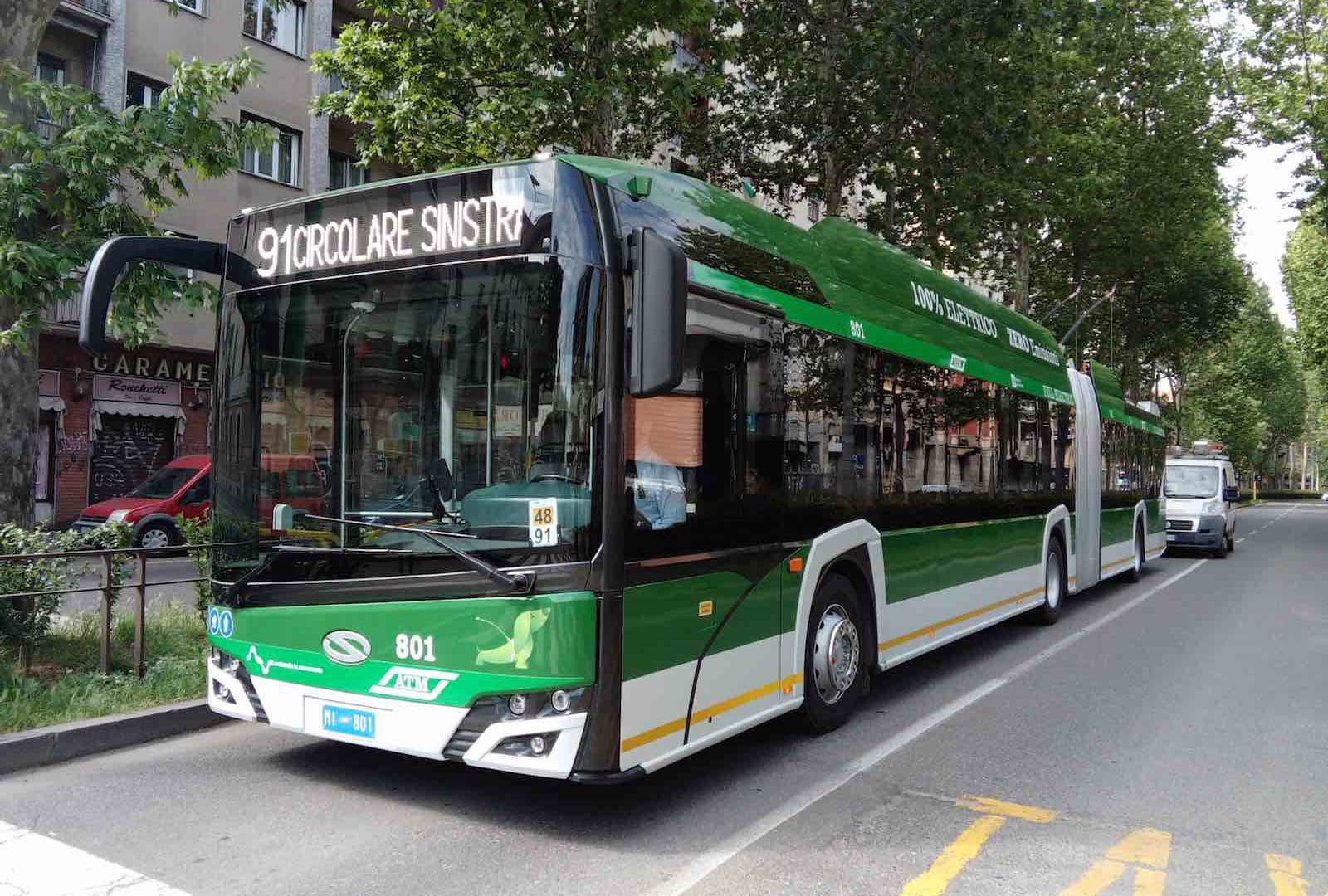 trolleybuses italy