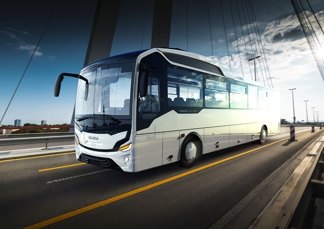 Anadolu Isuzu is on European roads with environment-friendly new buses Kendo  CNG and Novociti Volt