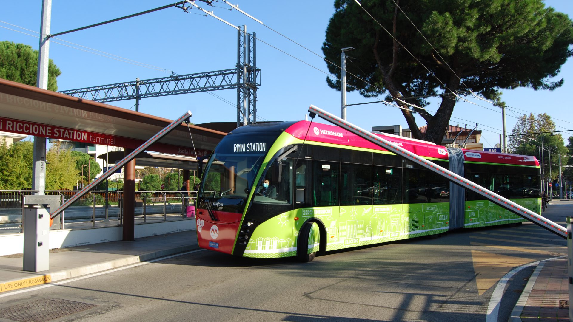 metromare trolleybus rimini brt