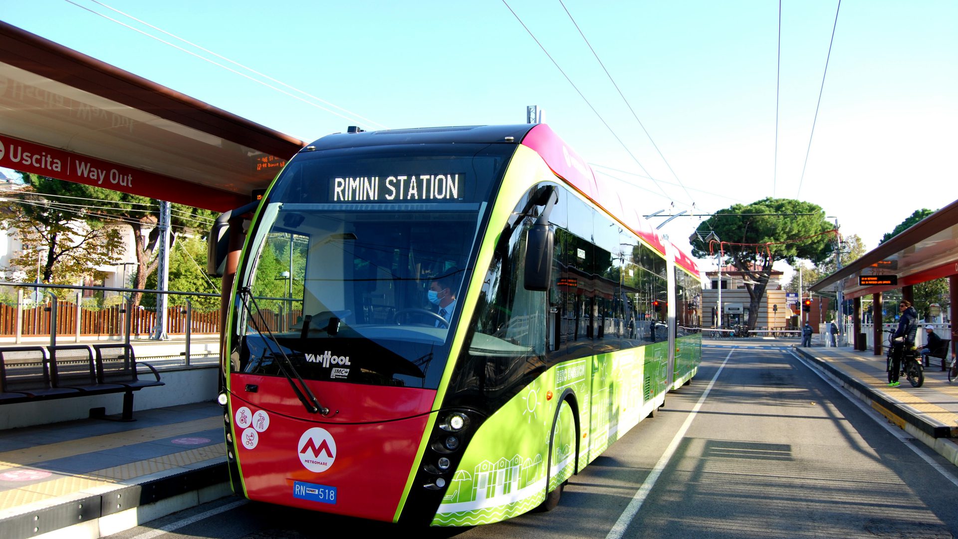 metromare trolleybus rimini brt