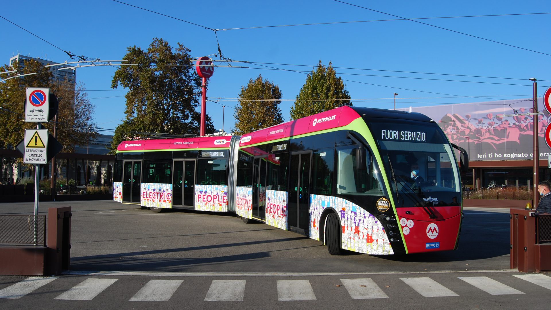 metromare trolleybus rimini brt