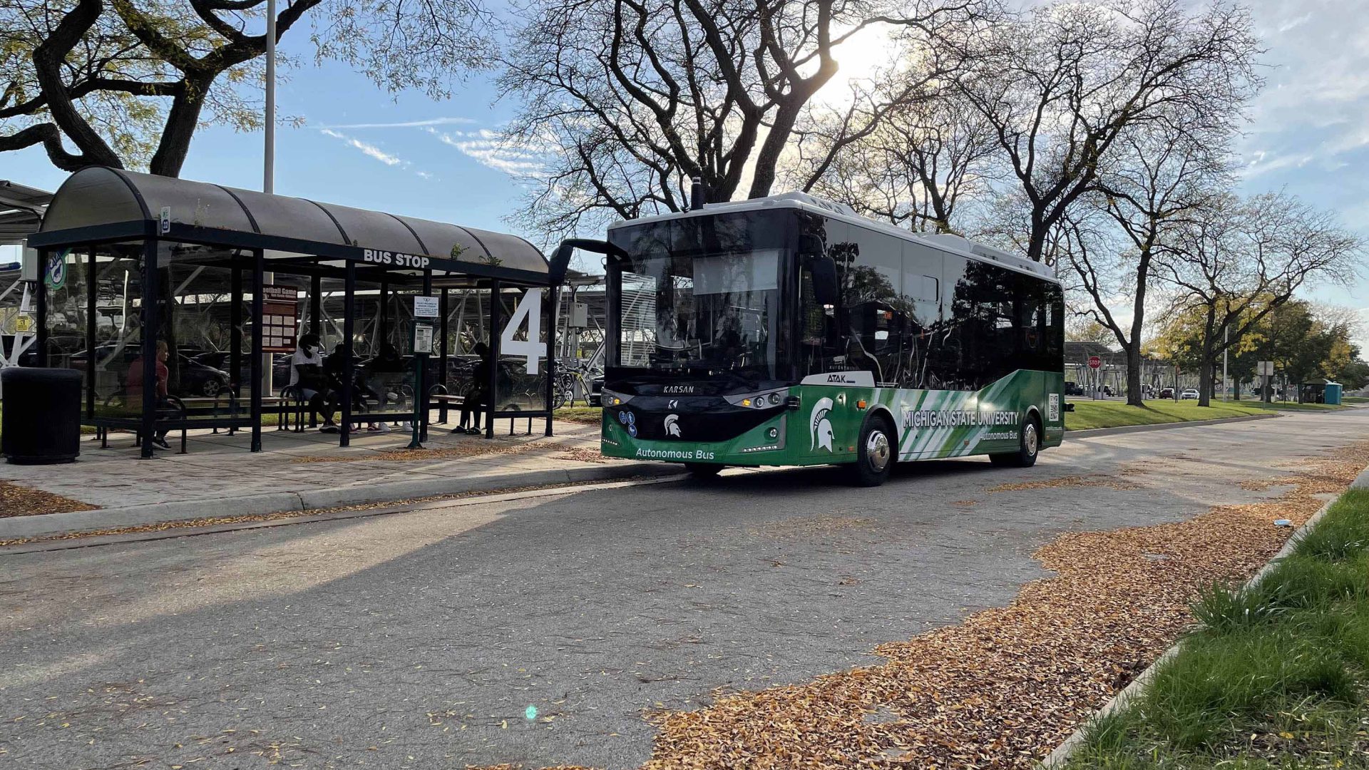 karsan autonomous bus michigan university