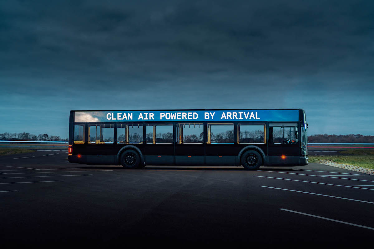 arrival bus test