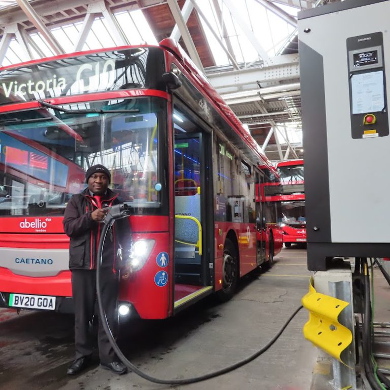 Abellio London celebrates 2 million electric miles Sustainable Bus
