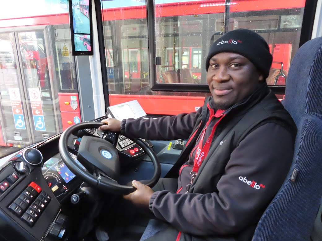 abellio london electric bus 