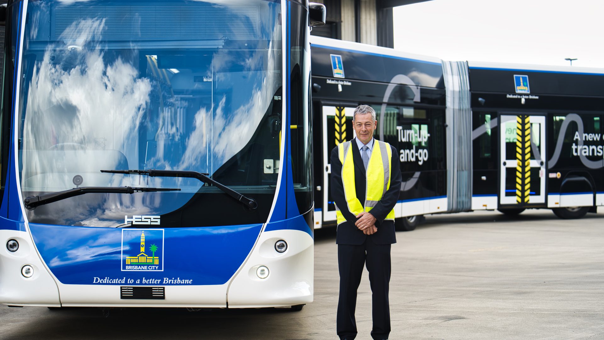 Brisbane metro pilot bus