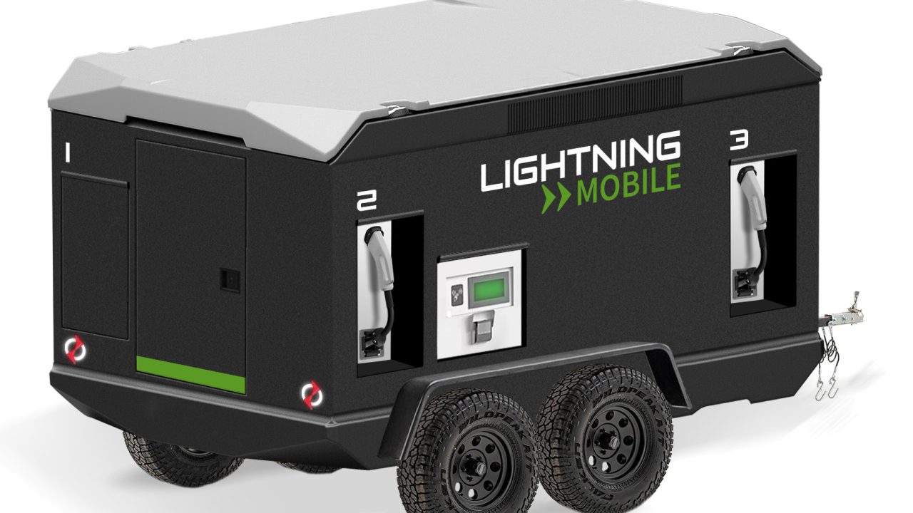 Lightning eMotors unveils 2nd generation mobile charger (with up to 420
