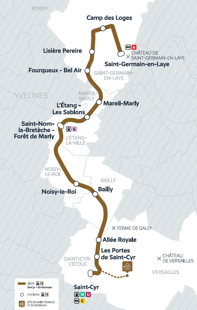 New T13 line launched: the tram-trains for the west of Paris