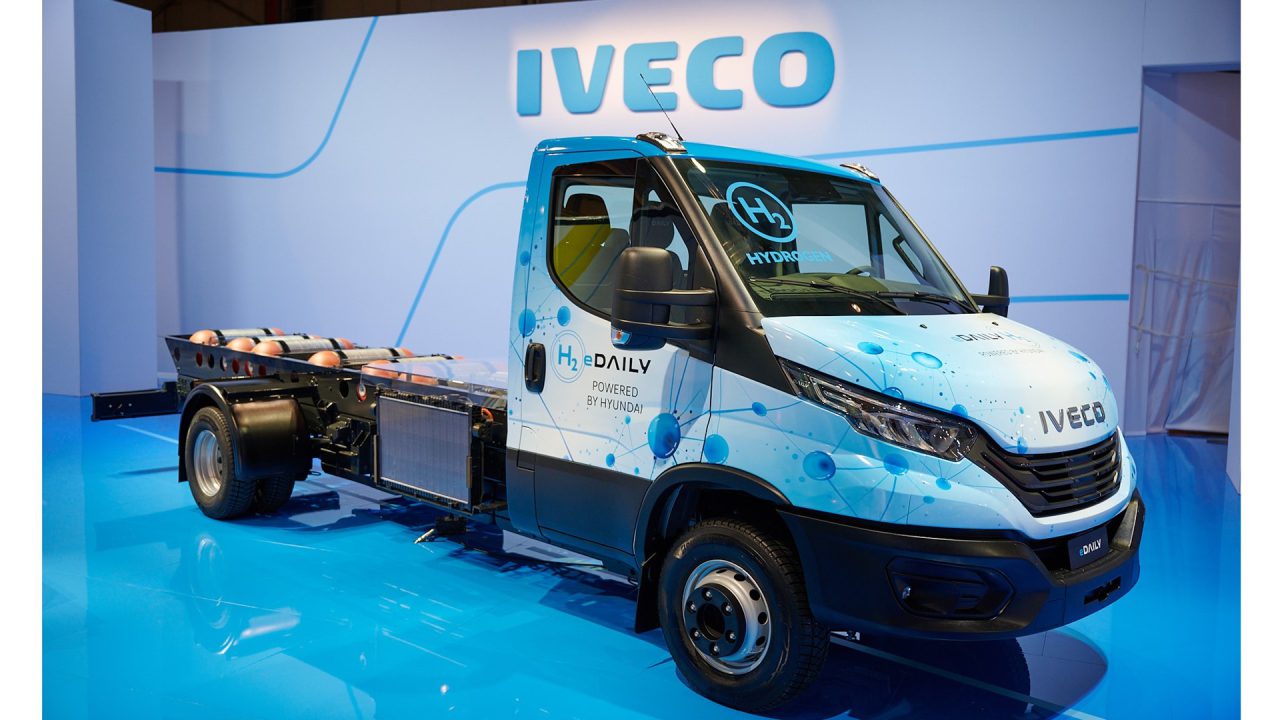 Here it comes the Iveco eDaily with fuel cell. The launch at IAA (with