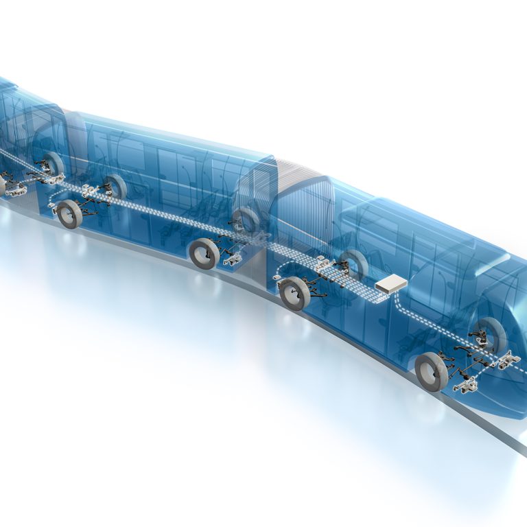 Hübner unveils steering system for highcapacity buses at InnoTrans