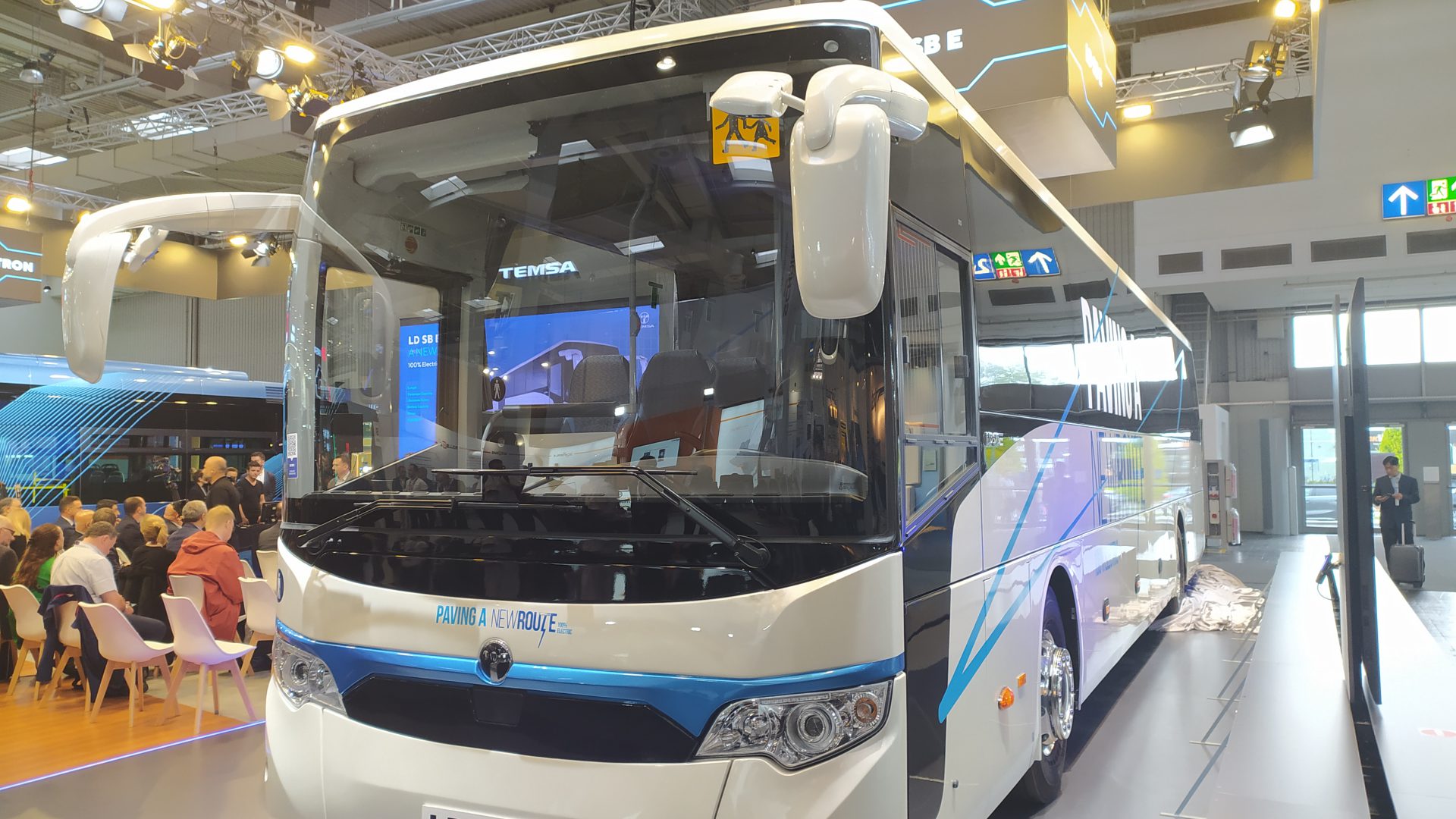 2023 Ikarus 120e Electric Bus Interior And Exterior Walkaround IAA Transportation 2022 Hannover