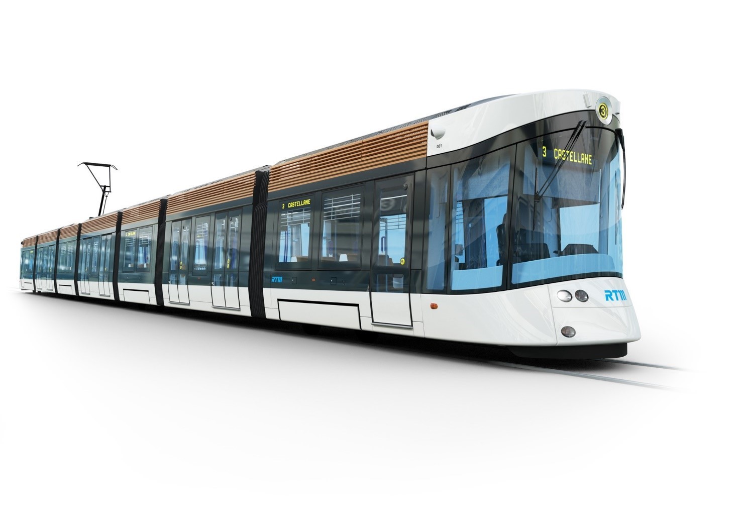 Here are the 15 new trams for Marseille by CAF Sustainable Bus