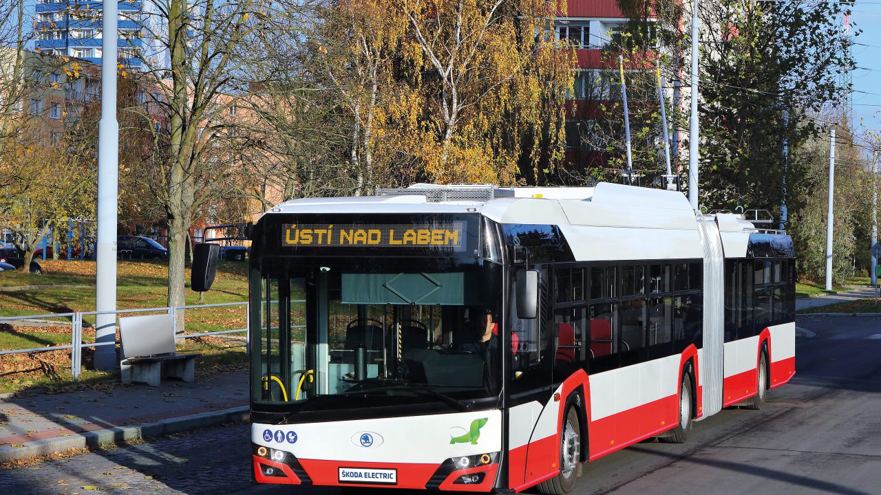 33 new Skoda trolleybuses for the city of Ústí nad Labem