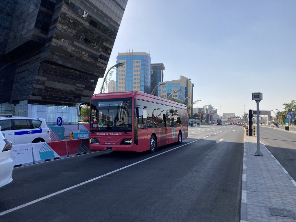 electric buses yutong doha