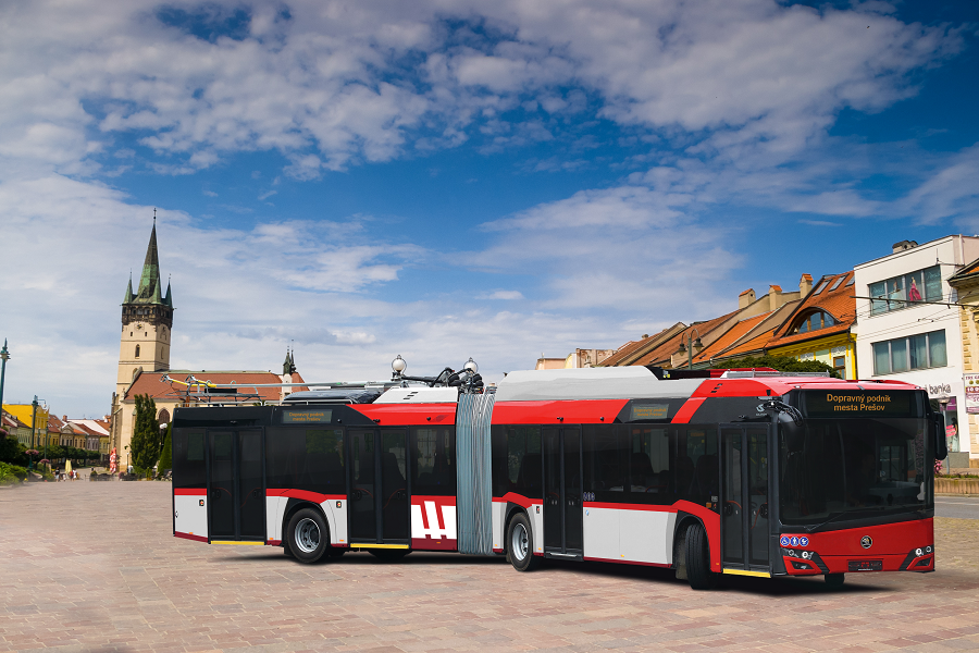 Six new Skoda trolleybuses for the streets of Prešov Sustainable Bus