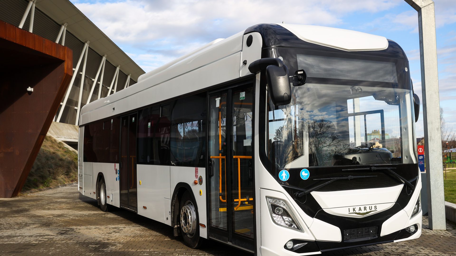 2023 Ikarus 120e Electric Bus Interior And Exterior Walkaround IAA  Transportation 2022 Hannover 