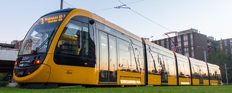 Budapest Caf tram Urbos