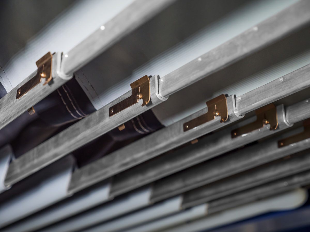 The clip system for the bottom bellows PEI Mobility