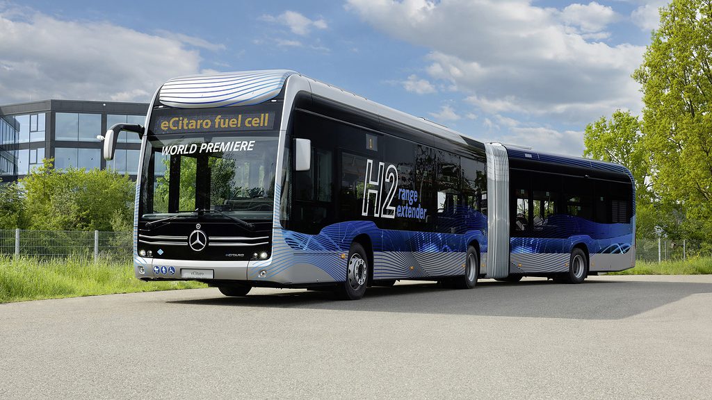 mercedes ecitaro fuel cell