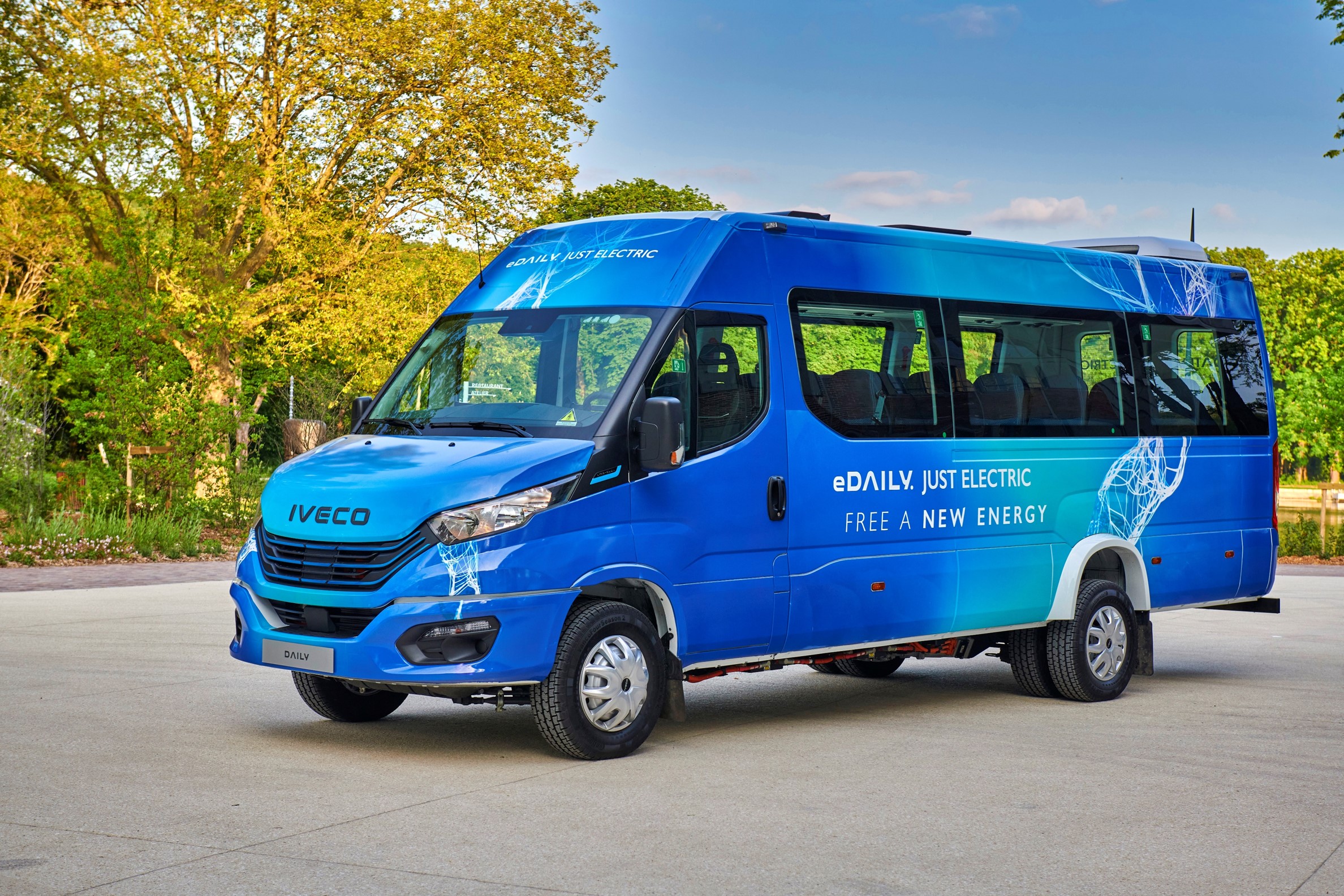 Discovering the short, lightweight and electric Iveco Bus eDaily