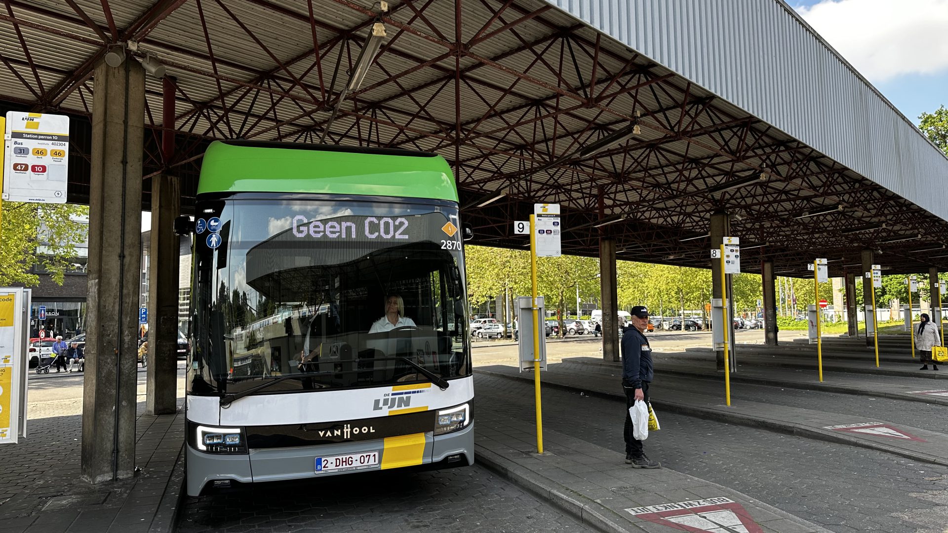 van hool electric buses de lijn