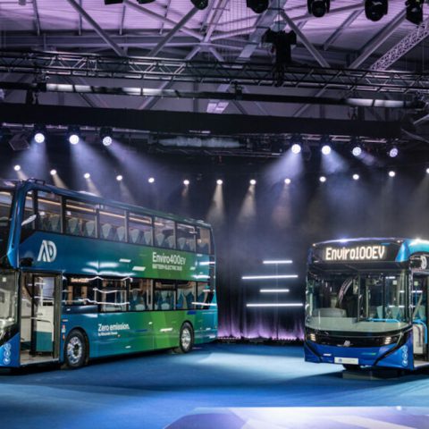 Next generation e-bus range by Alexander Dennis: Enviro100EV and 400EV  unveiled