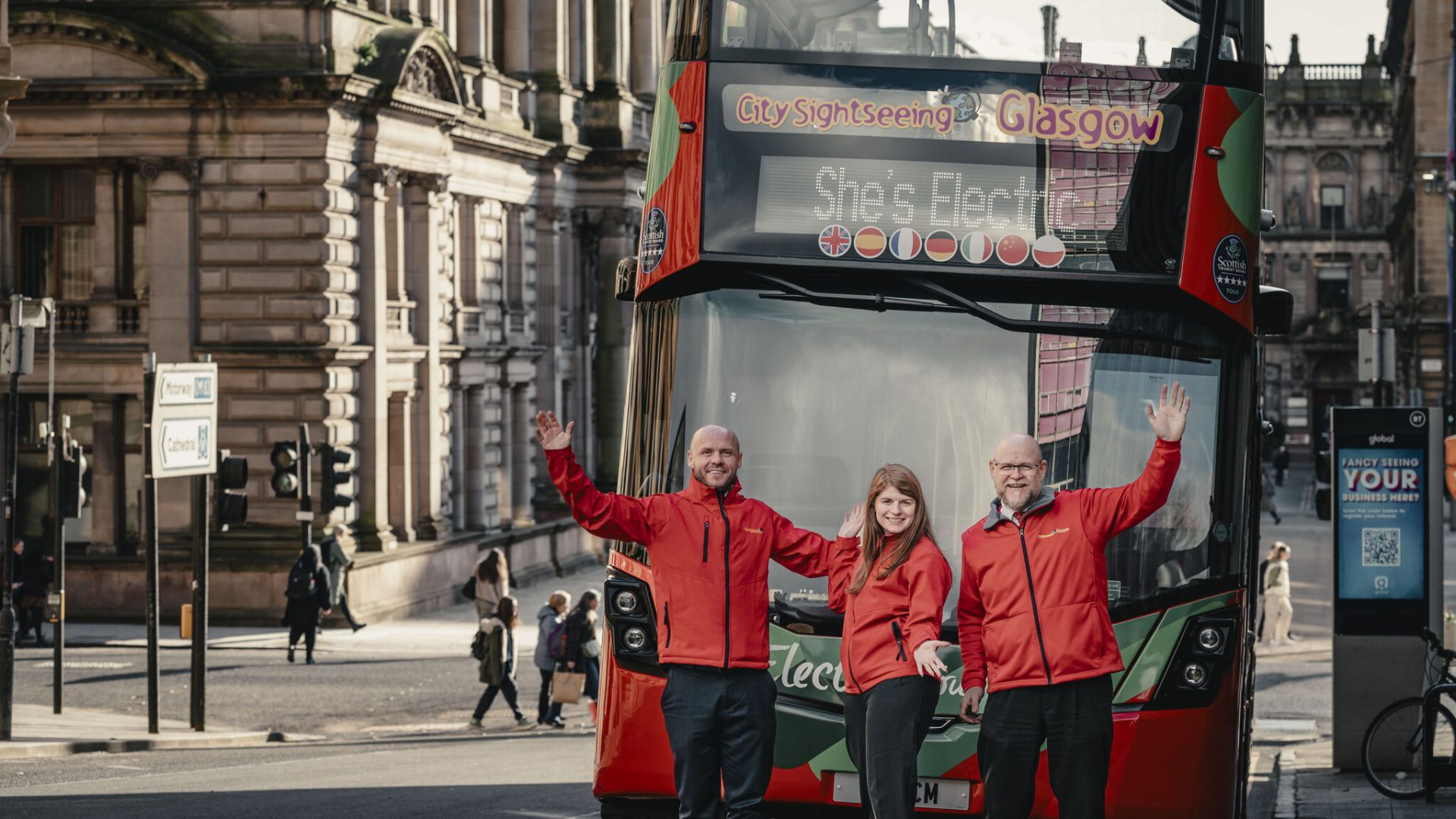 wrightbus open top glasgow