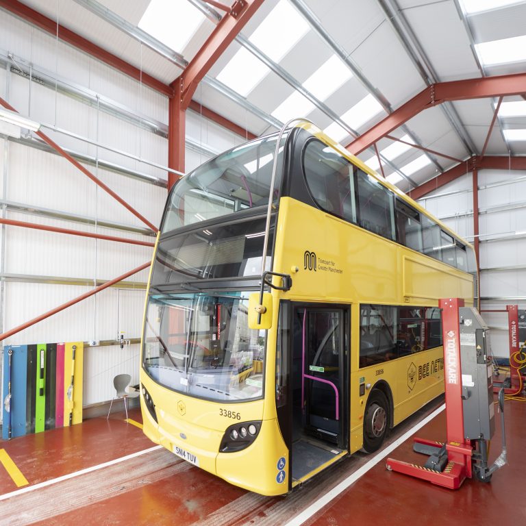 First Bus completed £750,000 investment in Rochdale depot in Manchester ...