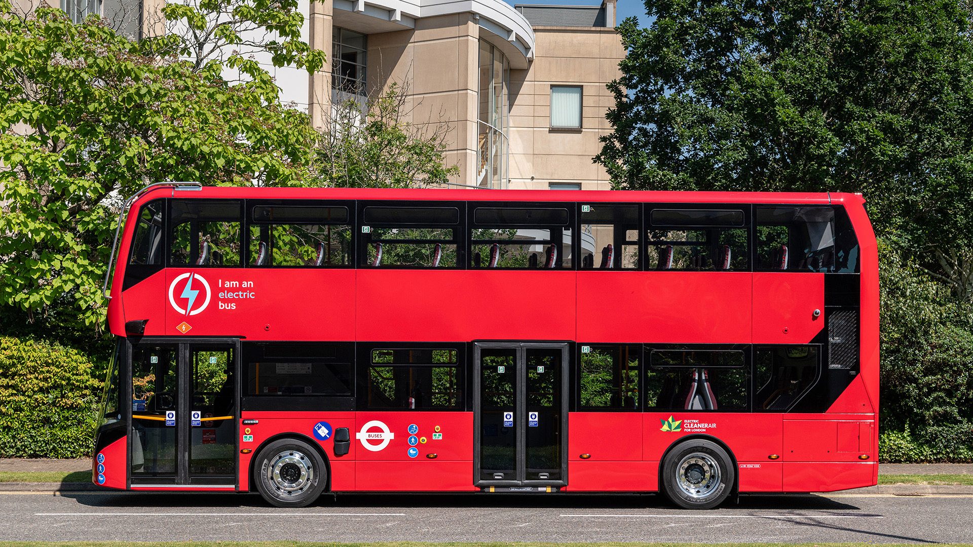 Alexander Dennis Enviro400EV Ready For London The TfL compliant DD E 