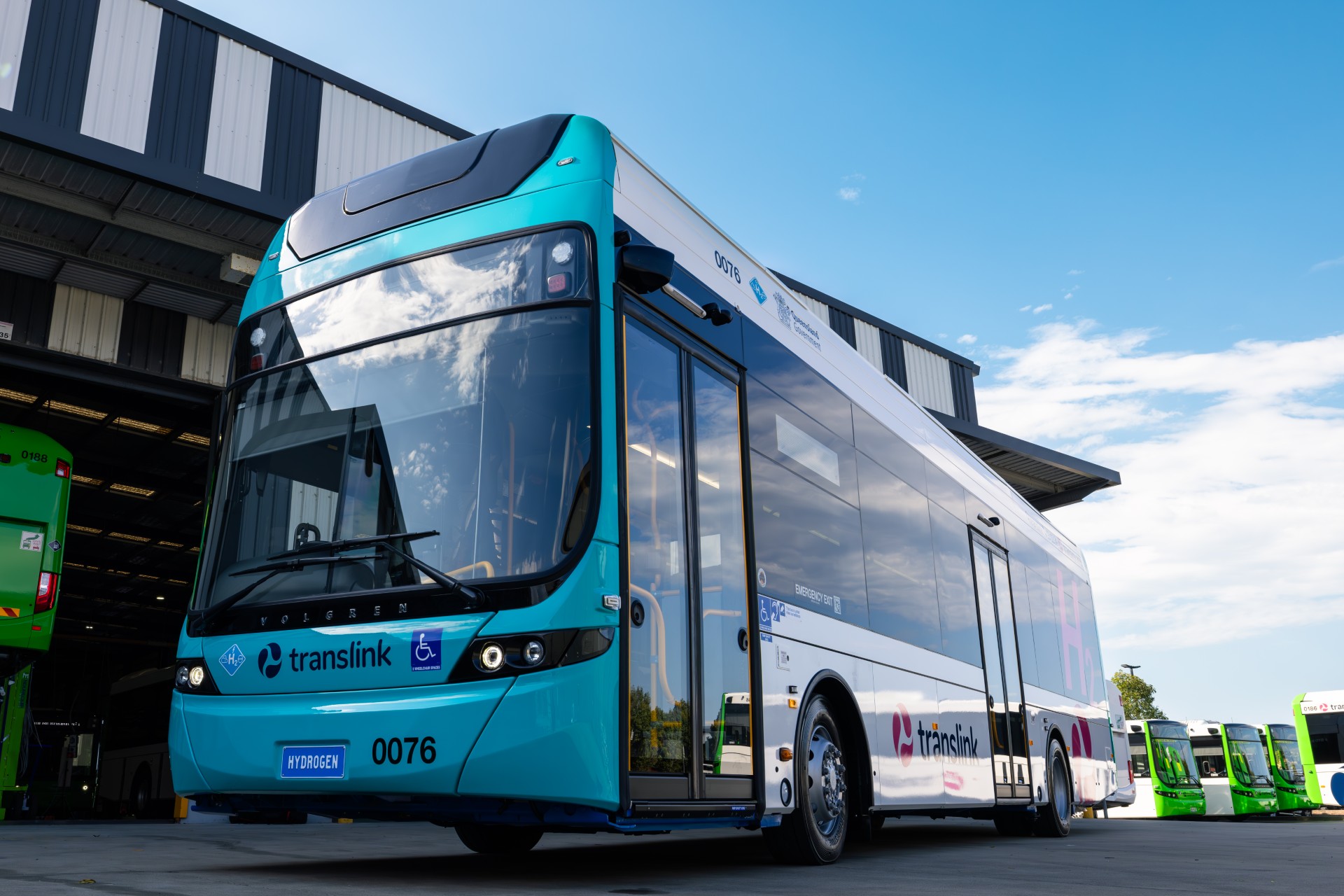 Australian Volgren rolls out first hydrogen bus based on Wrightbus