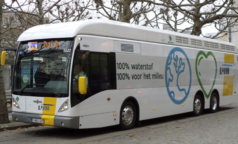de lijn stop hydrogen buses