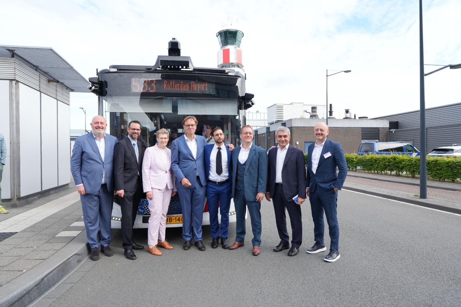 karsan autonomous buses rotterdam