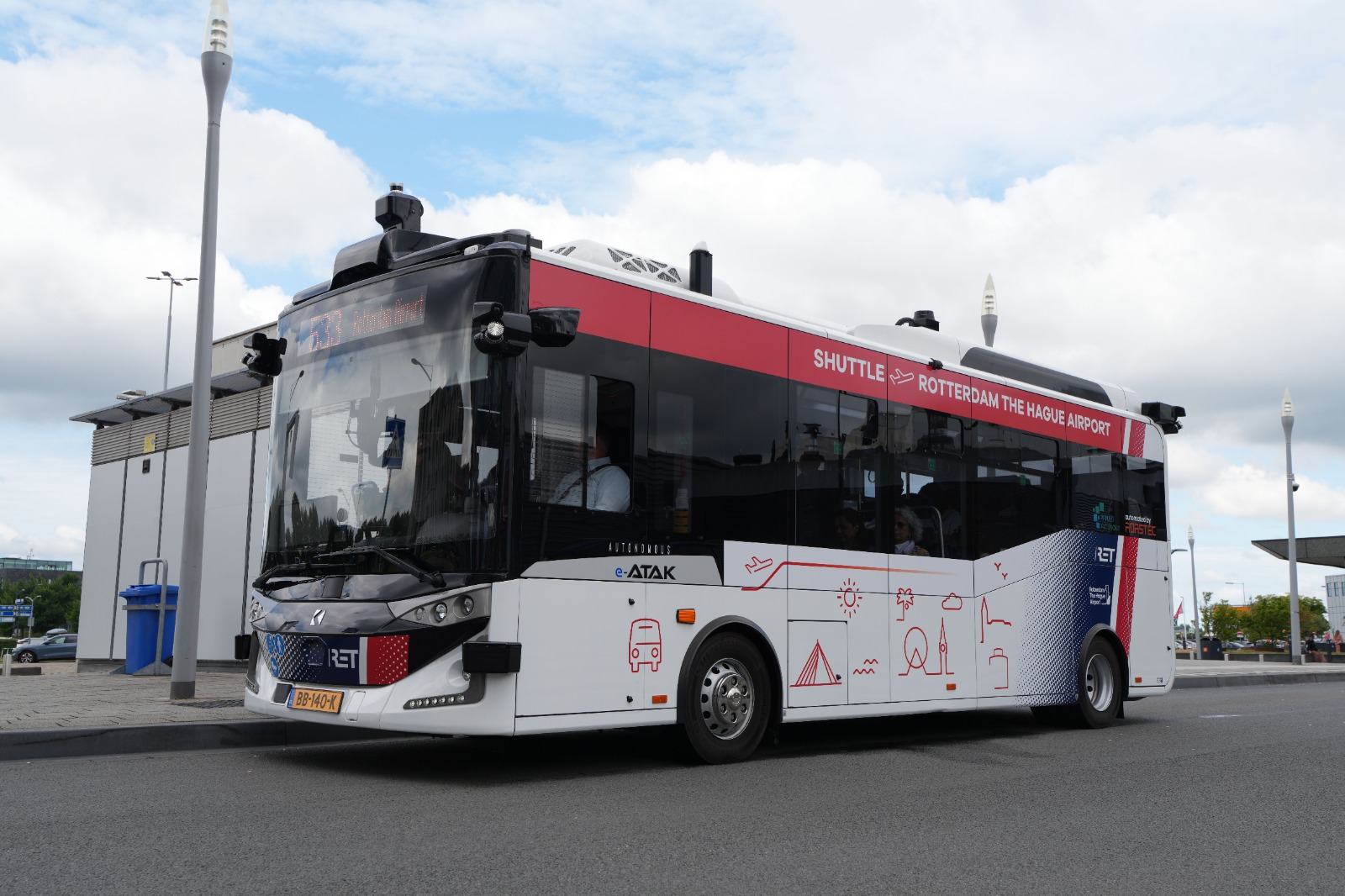 karsan autonomous buses rotterdam