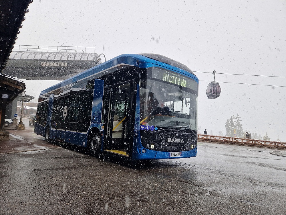 safra fuel cell buses
