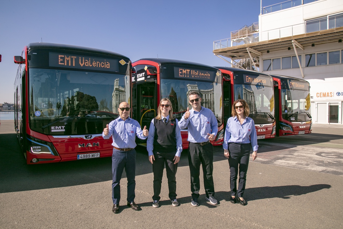 valencia electric buses man
