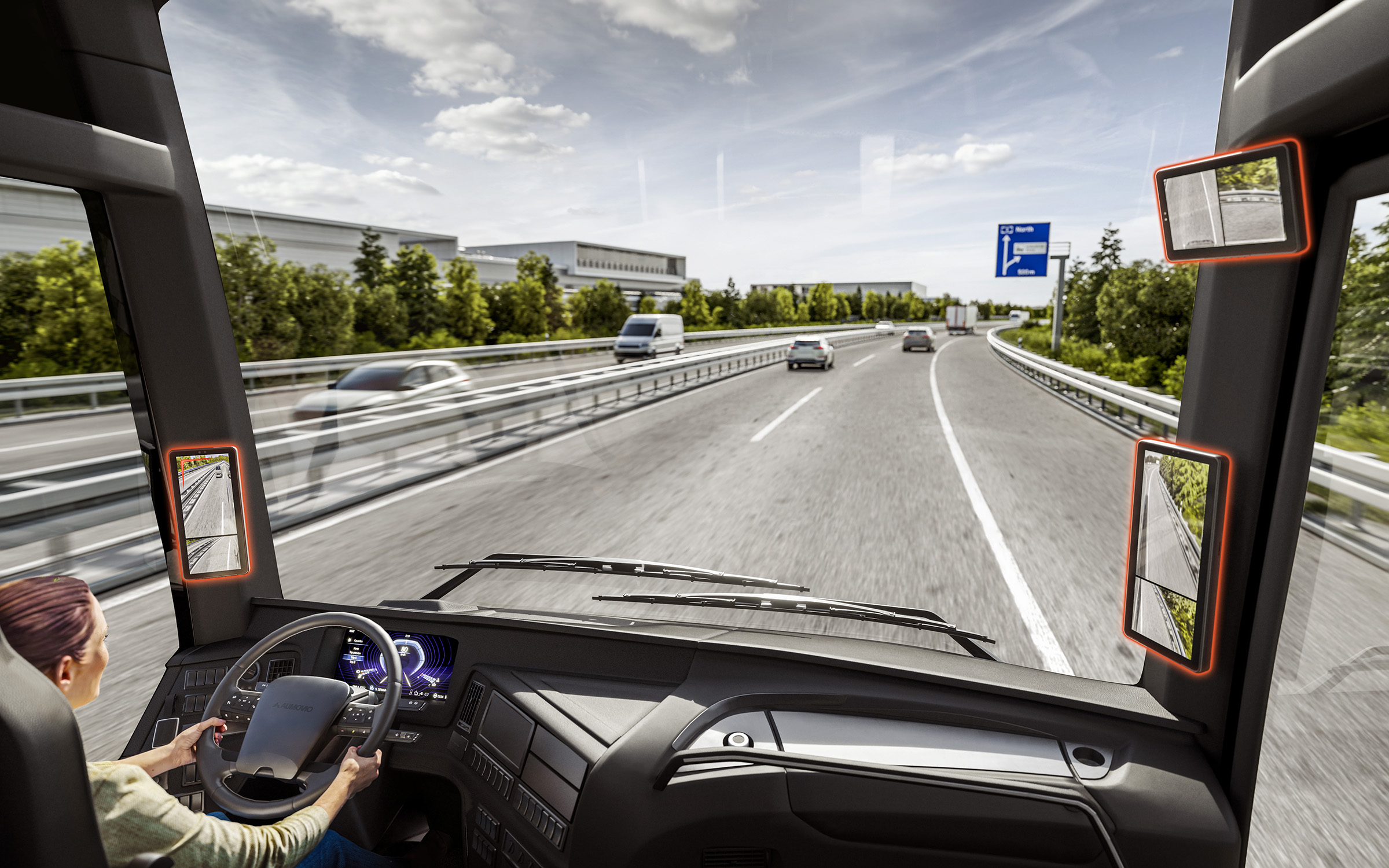 Clear visibility, greater safety: the digital wing mirror ProViu Mirror by AUMOVIO - Sustainable Bus