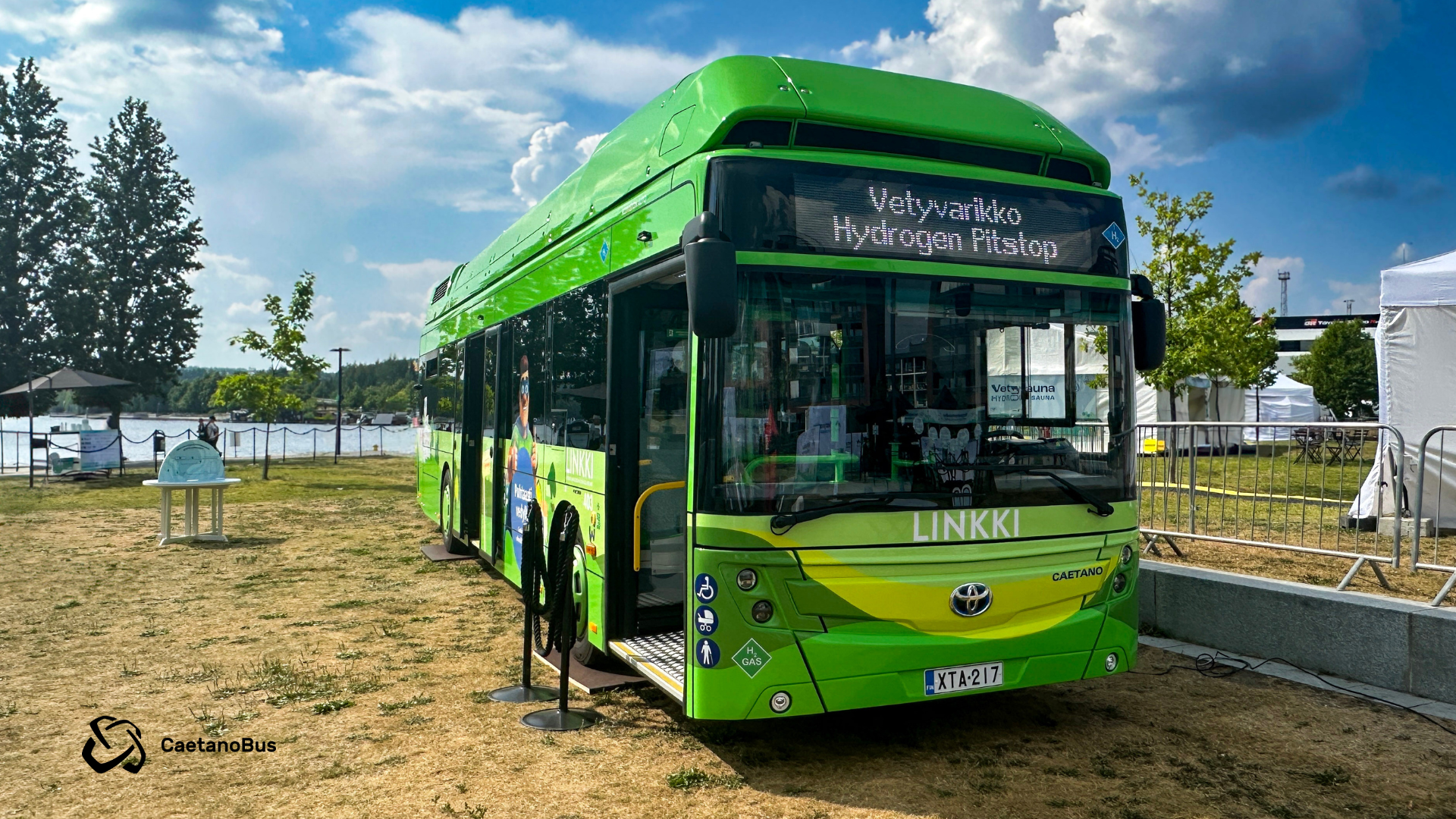 CaetanoBus delivered first hydrogen buses to Finland (for a pilot) - Sustainable Bus