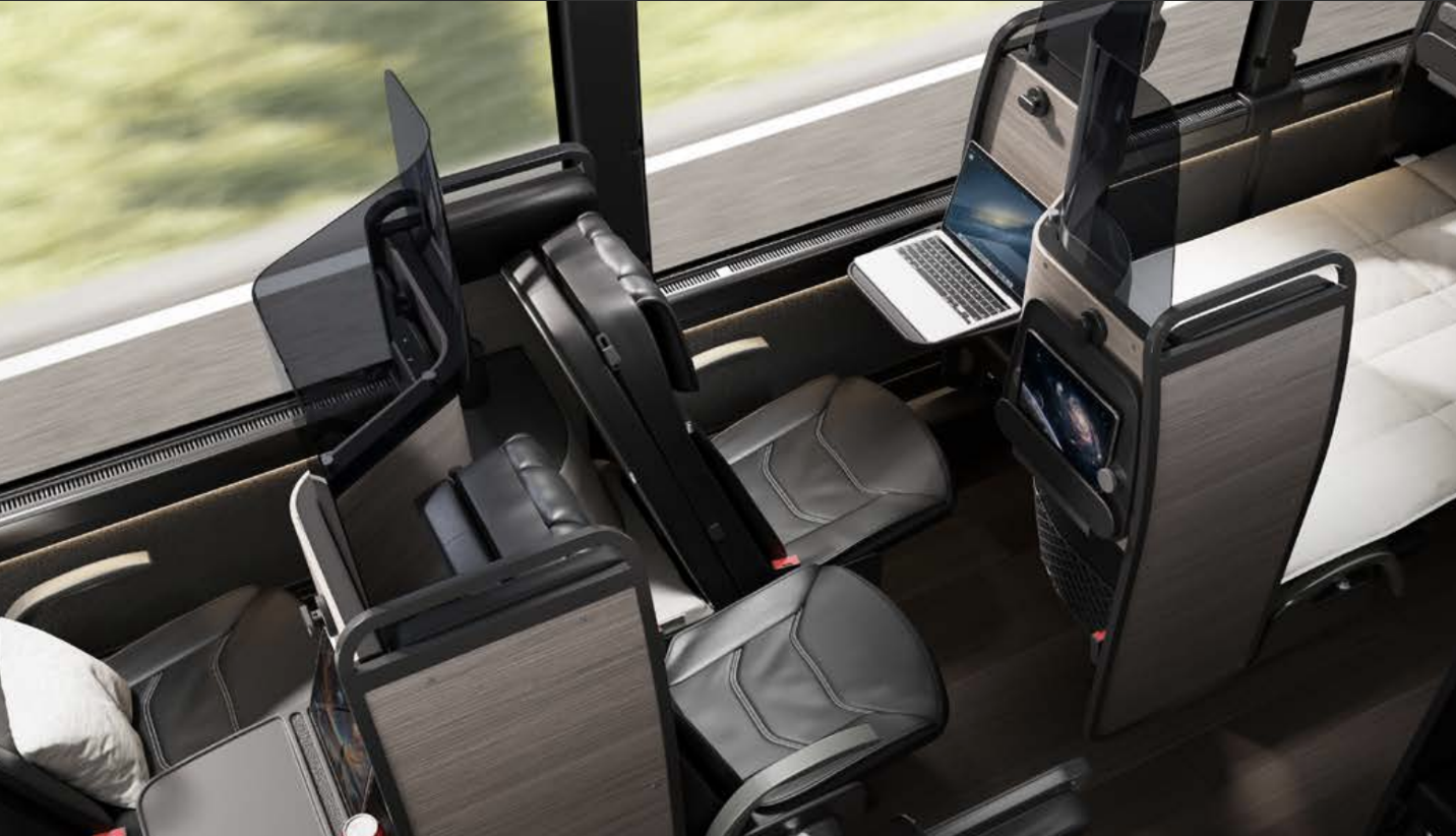butterfly seating busworld