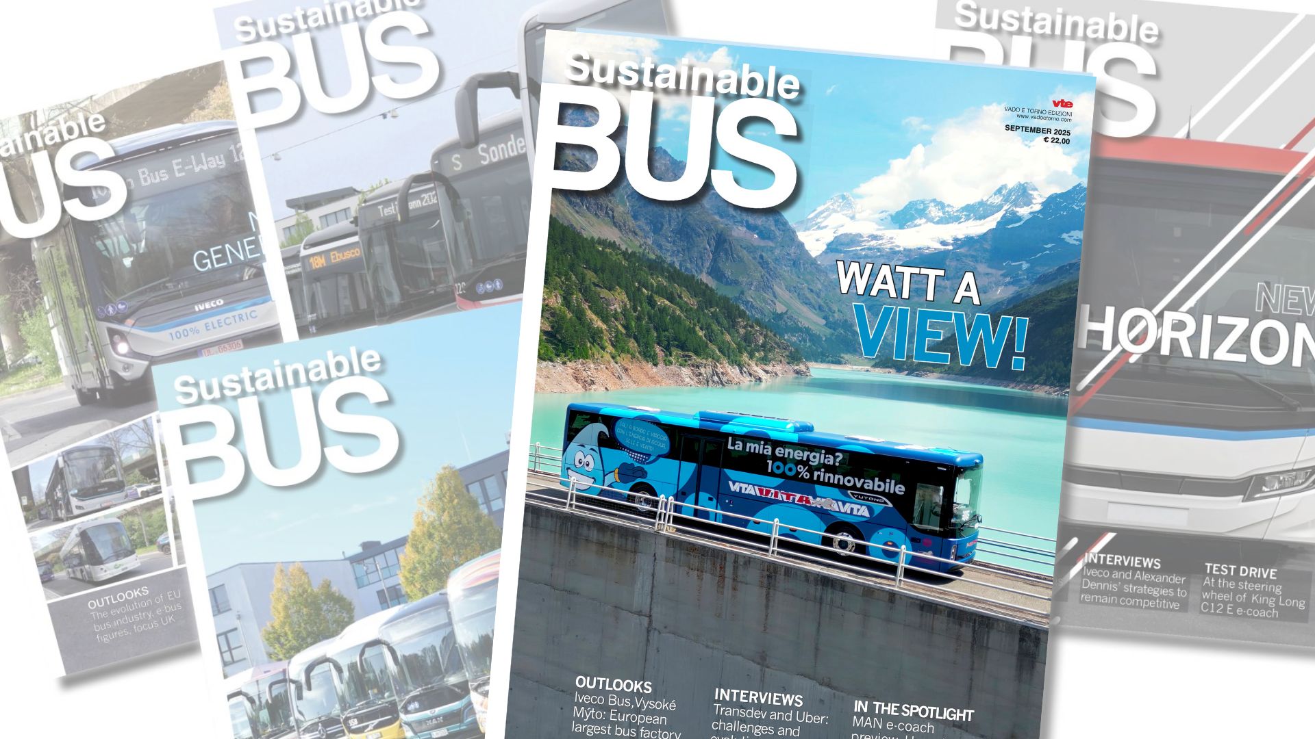 New Sustainable Bus magazine issue is out! Come grab a copy at Busworld or ZEB Conference - Sustainable Bus