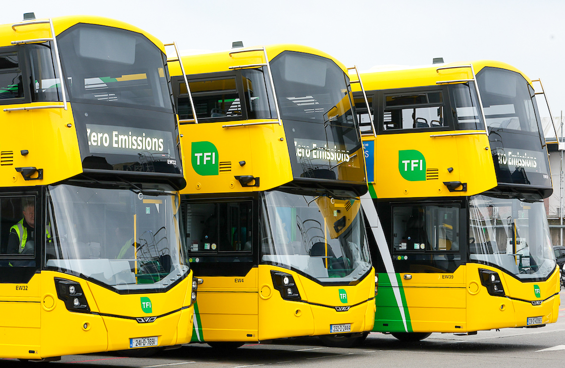 Ireland doubles its e-bus fleet in one year, surpassing 200 units toward a 1,800-vehicle target by 2035 - Sustainable Bus