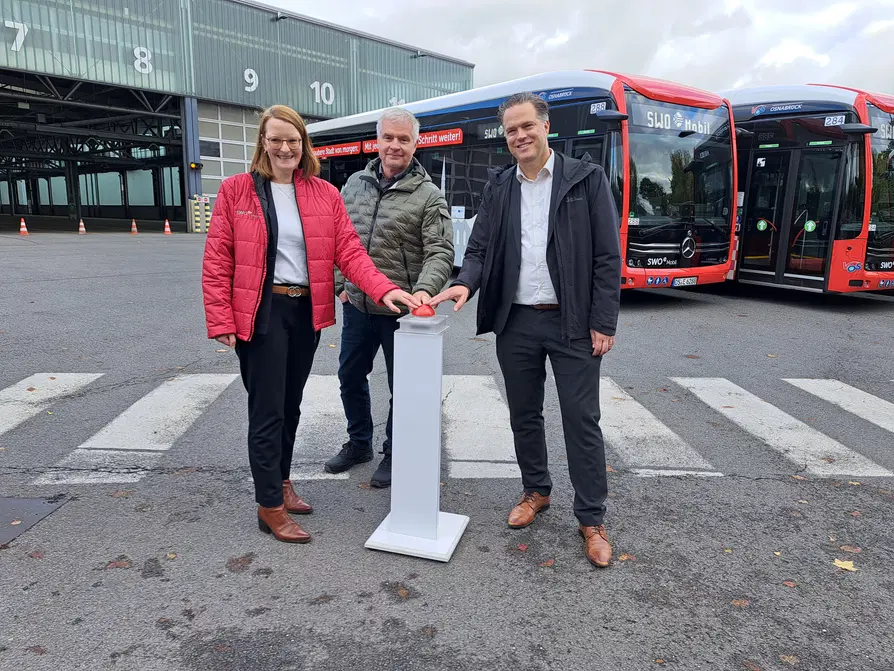 Osnabruck achieves 94% electric bus fleet as 19 Mercedes eCitaro enter service - Sustainable Bus