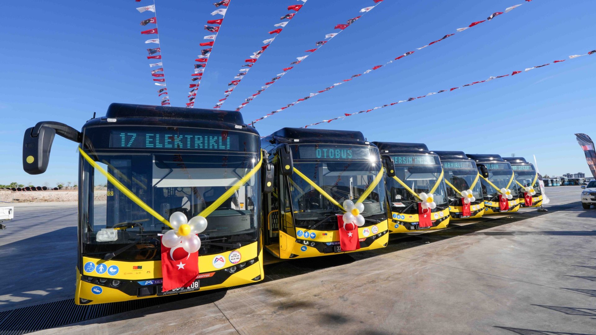 karsan electric buses mersin