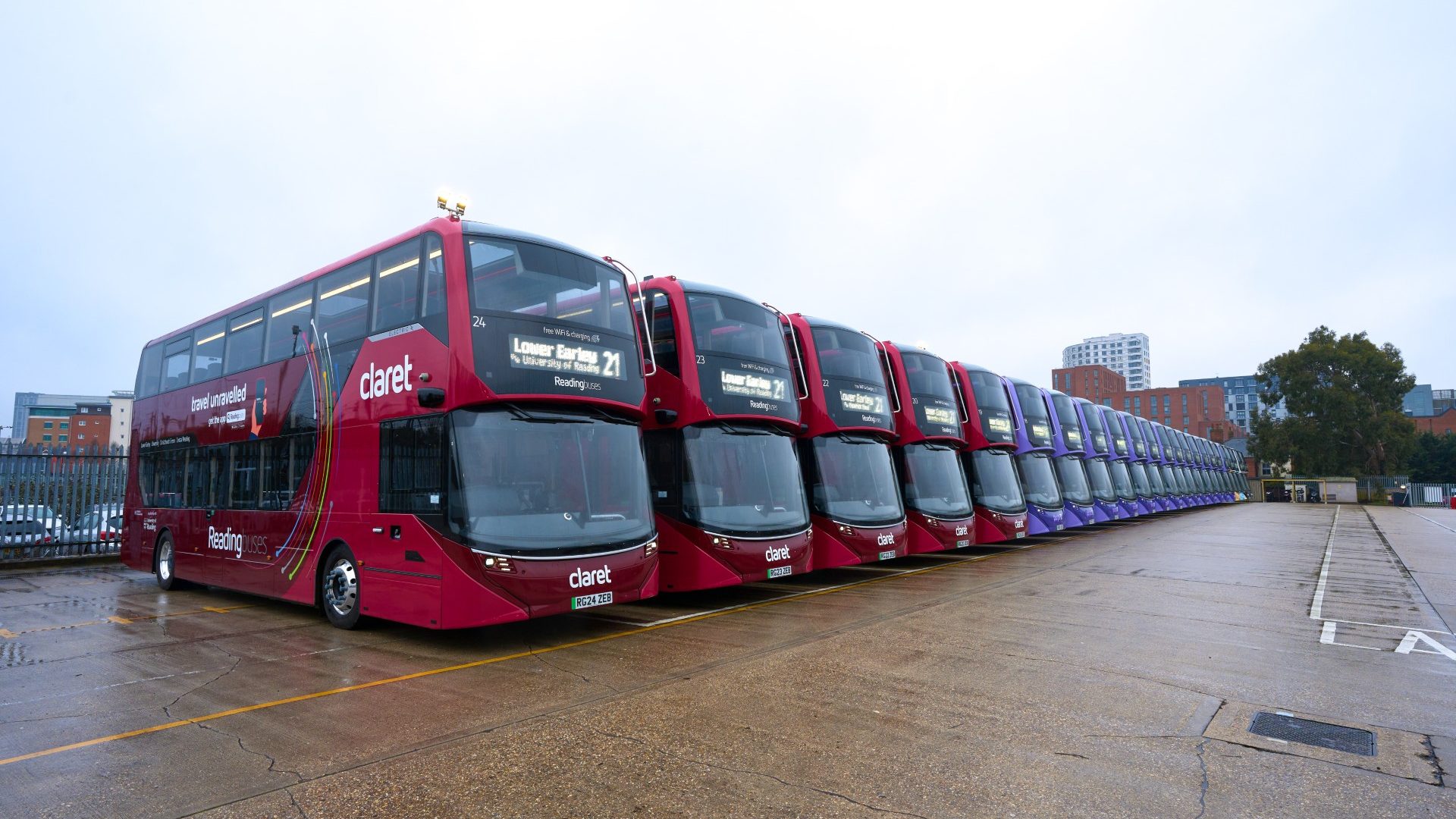 Reading Buses enviro400ev