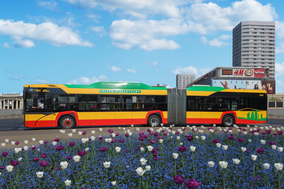 solaris mza electric buses warsaw