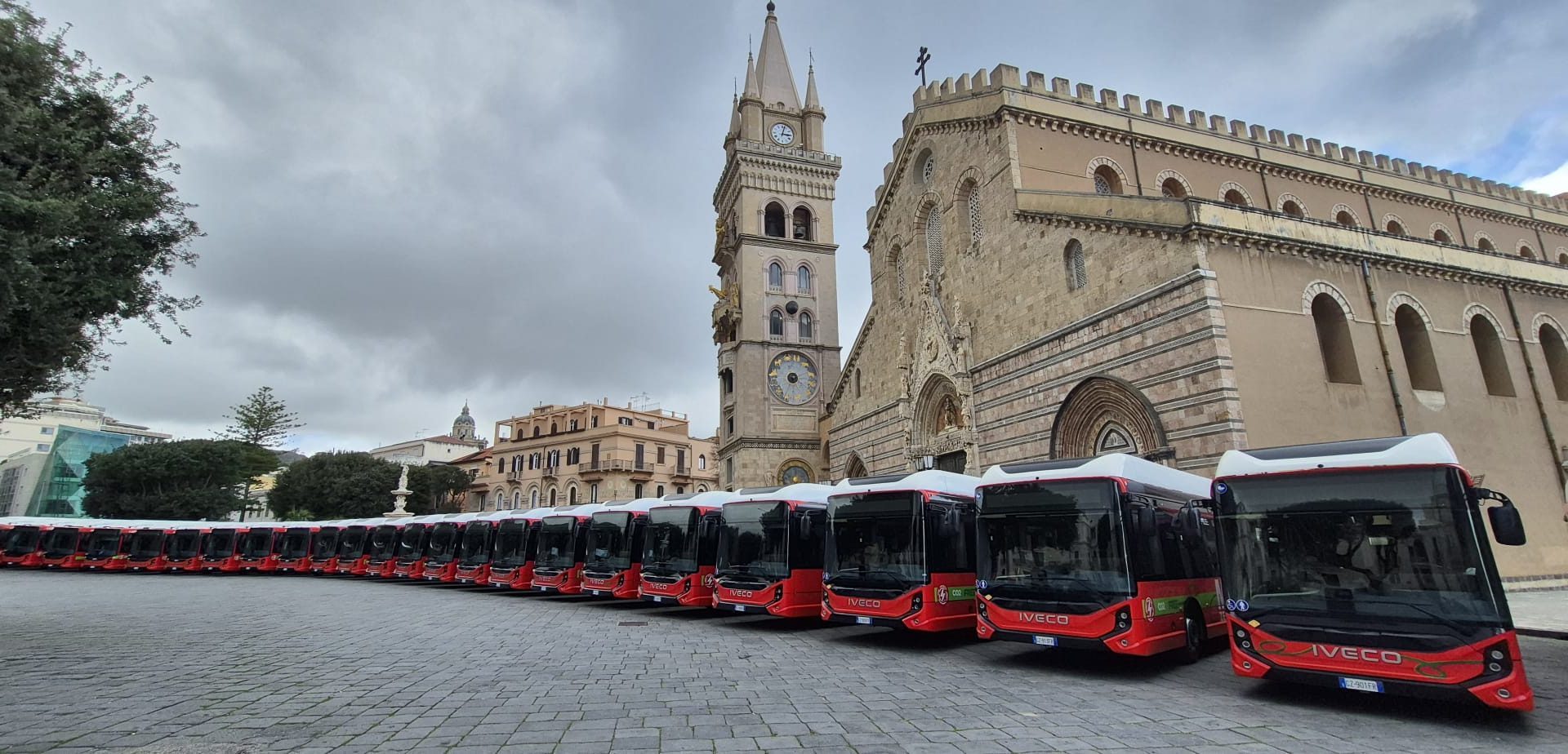 iveco electric buses messina