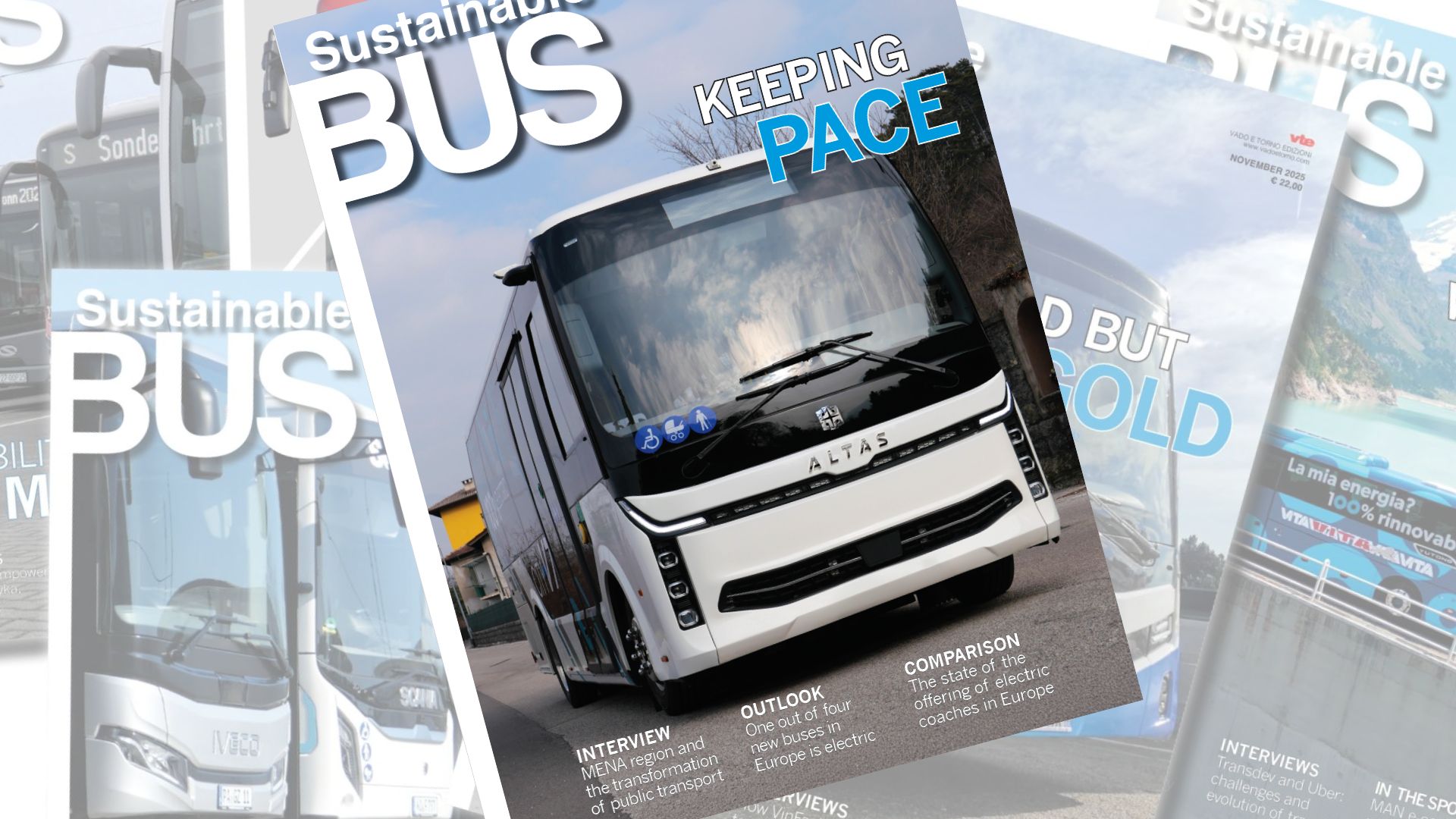 From e-coaches to UITP insights on MENA, Altas industrial strategy and Europe's trolleybus revival (and more) in new Sustainable Bus magazine - Sustainable Bus